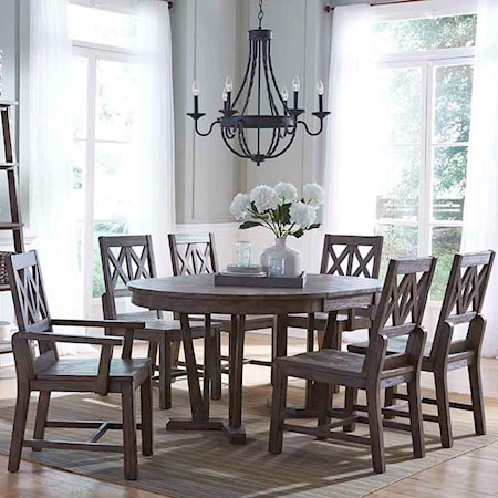 7 Pc Dining Set